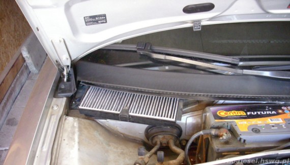 Jak wymienić filtr kabinowy w Passacie B5 3BG Turbodiesel