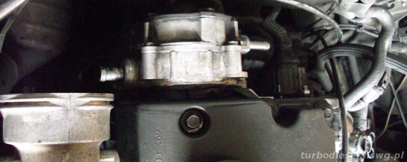 Wymiana pompy tandemowej podciśnienia i paliwa Turbodiesel